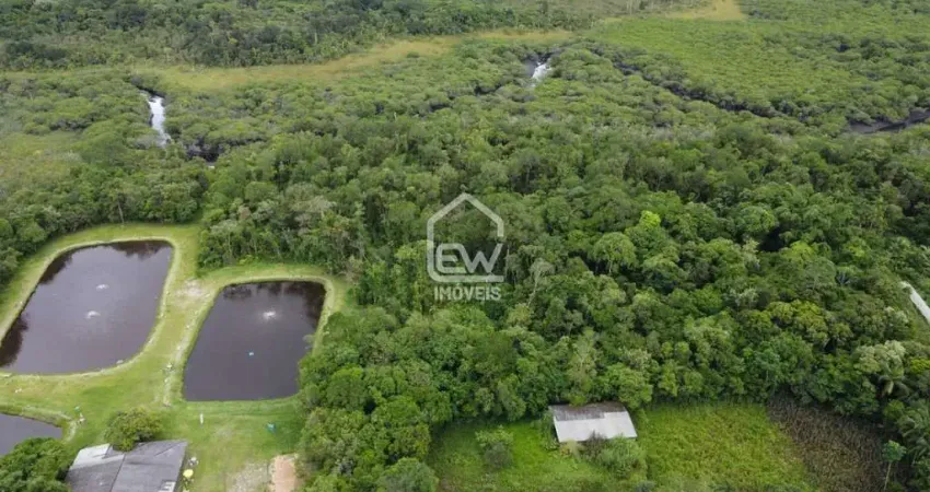 Terreno comercial com área total de 80.433m² em araquari, sc