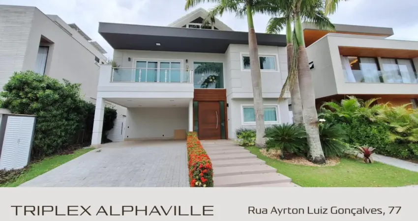Linda casa a venda em alphaville barra da tijuca pronta para morar