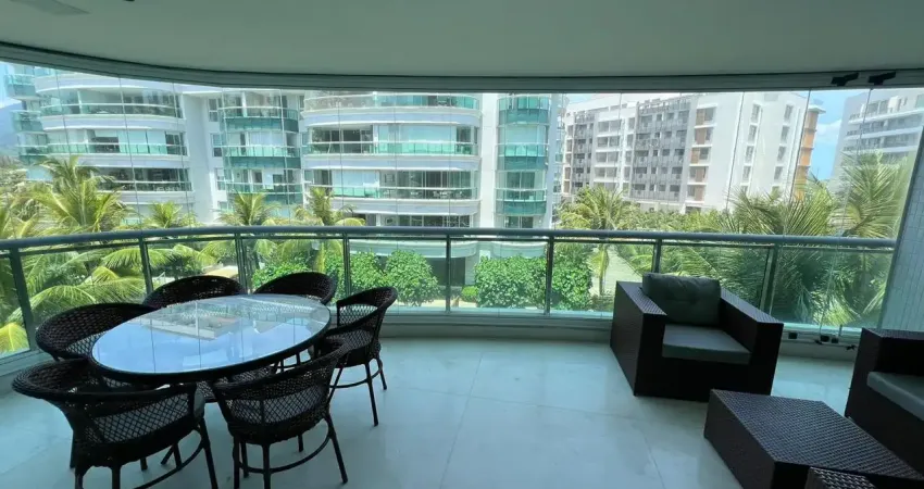 Lindo residencial de monaco av lucio costa 4 suites com 4 vagas de garagem