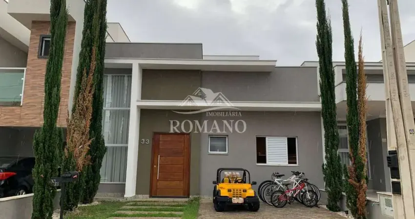 Casa térrea com lazer completo no condomínio terras de são francisco, sorocaba