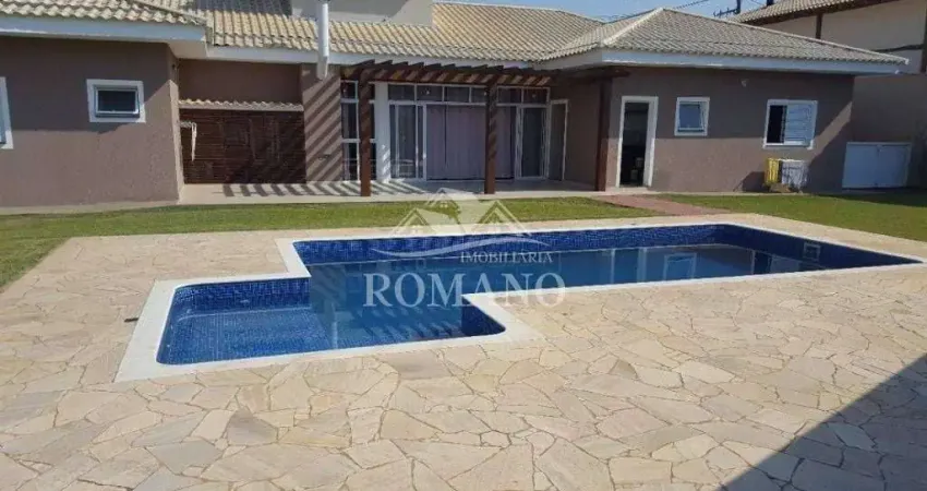 Casa com 4 dormitórios à venda, 450 m² por r$ 1.950.000,00 - condomínio village ipanema - araçoiaba da serra/sp