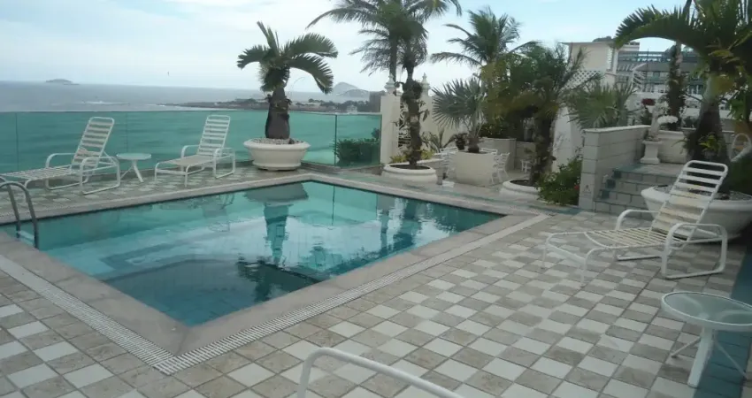 Cobertura  triplex 1300 m2  com  4 suites  4 vagas de garagem  em copacabana - rio de janeiro - rj