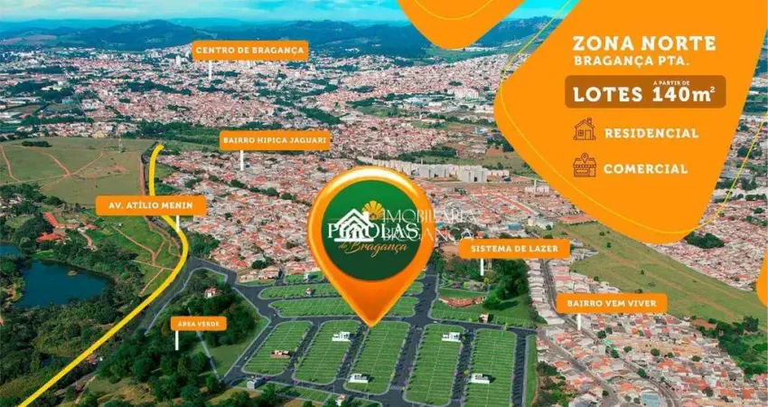 Terreno à venda na Avenida dos Limoeiros, Residencial Vem Viver, Bragança Paulista