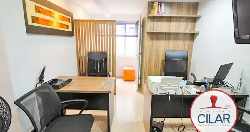 Imobiliária cilar vende conjunto comercial no água verde com 21,33m², ref. 100881.001-cilar