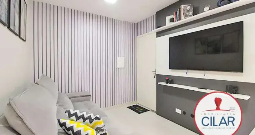 Imobiliária cilar vende apartamento 2 quartos em campo largo com 45,87m², ref. 100878.001-cilar