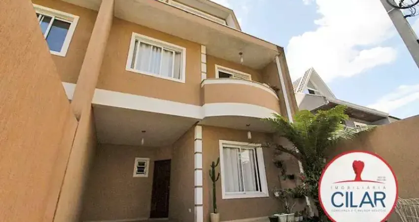 Imobiliária cilar vende sobrado 3 quartos no boqueirão com 142,44m², ref. 100578.001-cilar