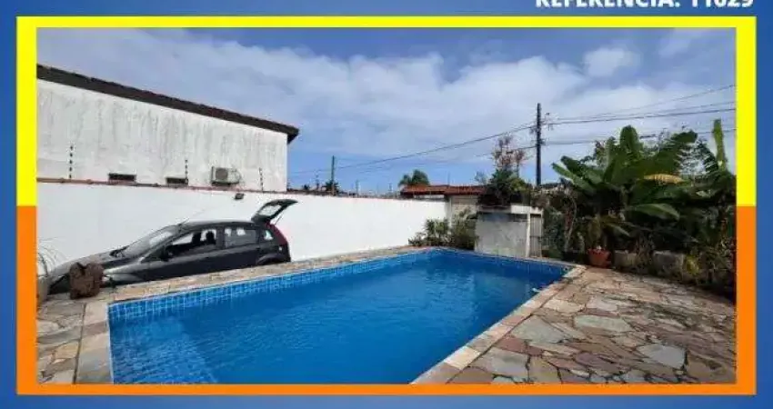 Casa para venda em itanhaém, bopiranga, 3 dormitórios, 1 suíte, 1 banheiro, 4 vagas