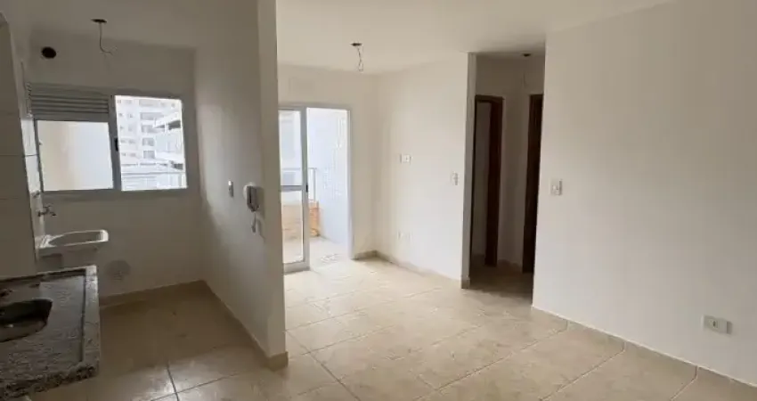 Apartamento para venda em praia grande, guilhermina, 2 dormitórios, 1 suíte, 1 banheiro, 1 vaga