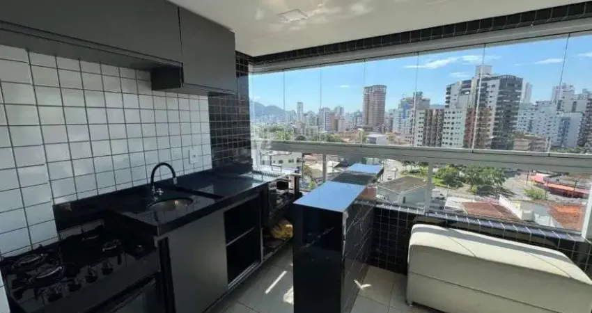 Apartamento para venda em praia grande, guilhermina, 2 dormitórios, 1 suíte, 1 banheiro, 1 vaga