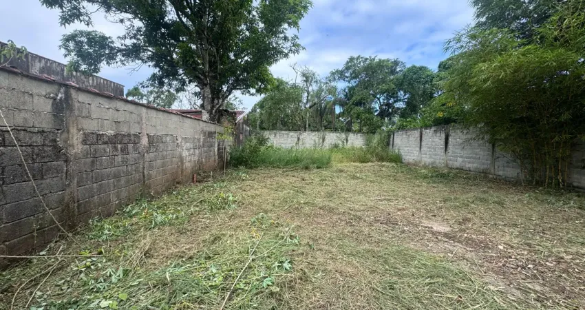 Terreno para venda no bairro palmeiras, localizado na cidade de itanhaém / sp.