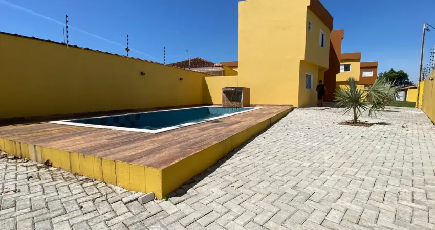 Casa em condomínio para venda em itanhaém, jequitibá, 2 dormitórios, 2 suítes, 1 banheiro, 1 vaga