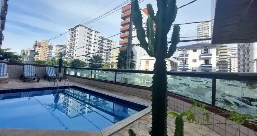 Apartamento para venda em praia grande, guilhermina, 2 dormitórios, 1 suíte, 1 banheiro, 1 vaga