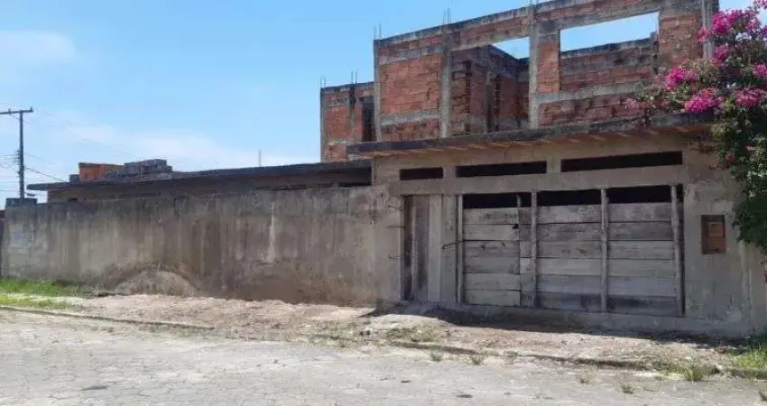 Terreno com casa inacabada no bairro cibratel 2, em itanhaém, litoral sul de são paulo, localizado lado praia, ficando á 290 metros do mar.