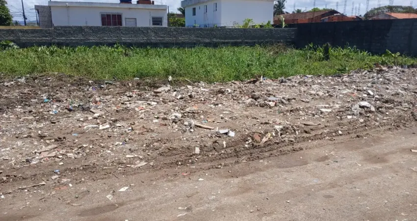 Terreno para venda no bairro luizamar mirim, localizado na cidade de itanhaém / sp.