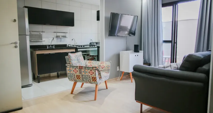 Apartamento garden 1 dormitório com quintal privativo – jardim são carlos  próximo ao parque campolim