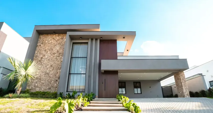 Casa térrea alto padrão  4 suítes porteira fechada saint patrick sorocaba