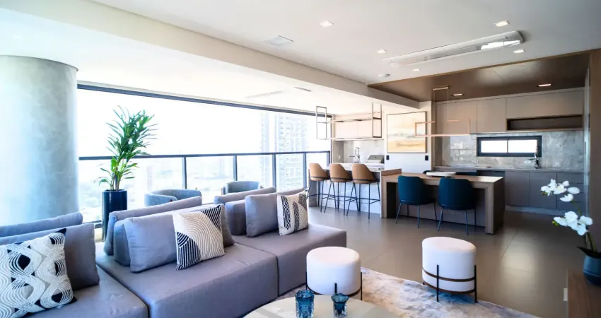 Apartamento alto padrão – porteira fechada no ícone planeta