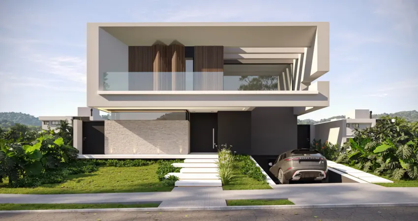 Maravilhoso sobrado exclusivo alphaville 5 suítes 4 vagas de garagem