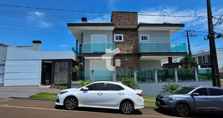 Casa de alto padrão semimobiliada no fraron - próximo da havan - pato branco pr