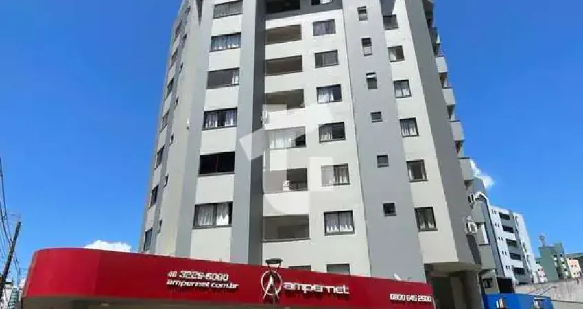 Apartamento semimobiliado à venda ed los angeles - centro, pato branco - pr