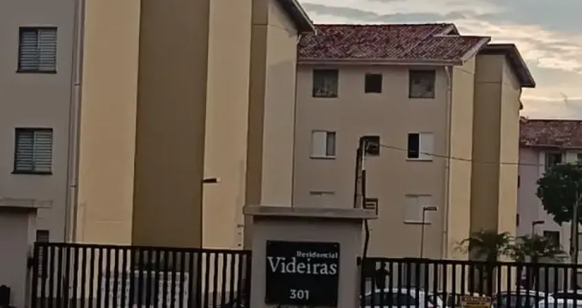 Apartamento 2 dormitórios, 48 metros, bairro morada das vinhas, condominio residencial videiras. terreo, otimo para idosos e cadeirantes, sensação de casa.  quitado, sem dividas, dá financiamento