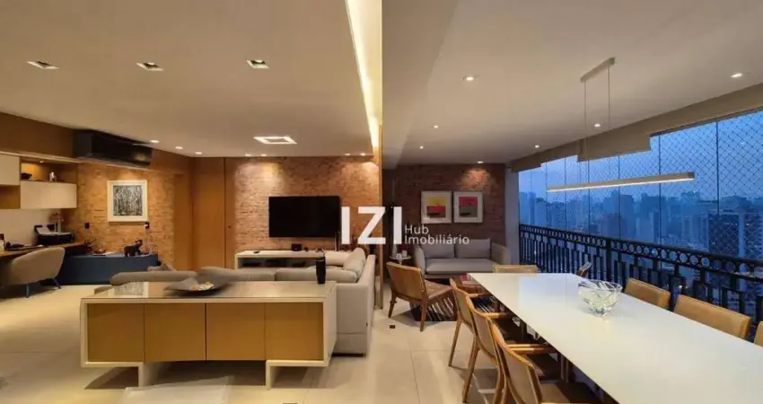 Apartamento com 3 suítes à venda, 156 m² por r$ 3.830.000 - vila olímpia - são paulo/sp