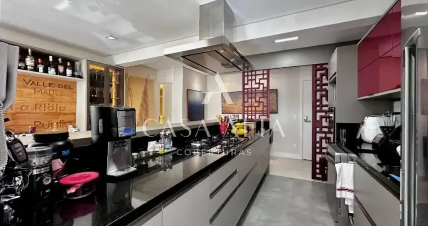 Apartamento no alto da boa vista com 113 m² a.u. sendo: 2 dormitórios (1 suíte) e 2 vagas de garagem.