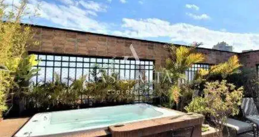 Cobertura duplex no alto da lapa om 284m² a.u sendo: 3 dormitórios (1 suíte) e 3 vagas de garagem.