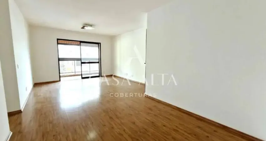 Apartamento no campo belo com 129m² a.u. sendo: 4 dormitórios (2 suítes) e 3 vagas de garagem