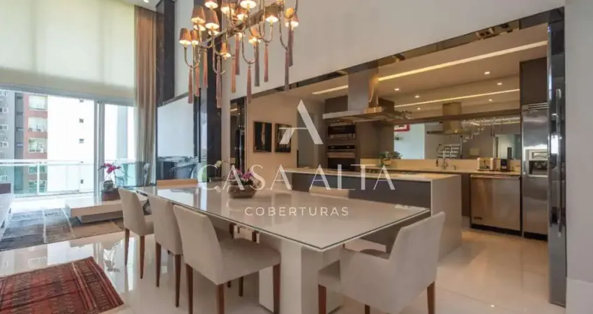 Apartamento no campo belo com 254 m² a.u. sendo: 4 dormitórios (4 suítes) e 4 vagas de garagem.