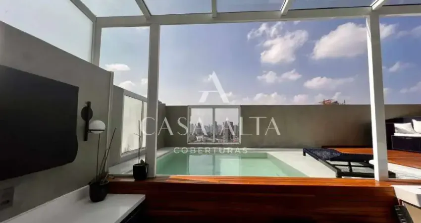 Cobertura duplex na chácara santo antônio com 200 m² sendo: 3 dormitórios (1 suíte) e 3 vagas de garagem.