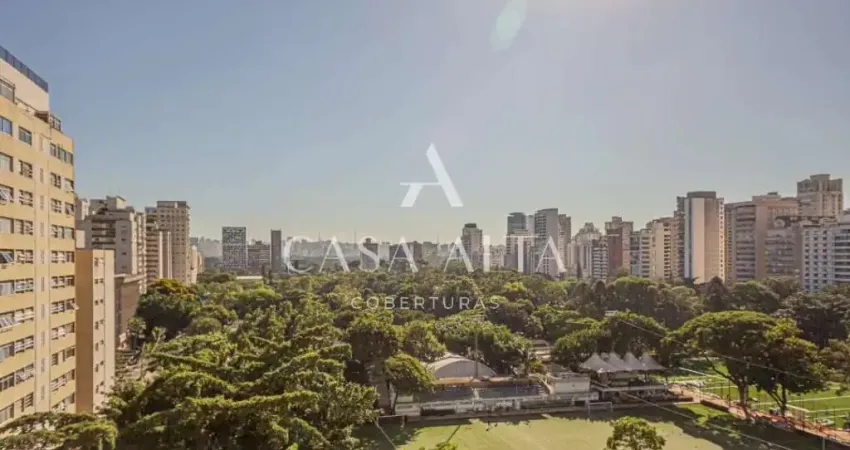 Cobertura duplex com 430 m², 4 quartos sendo 4 suítes à venda no bairro jardim europa.