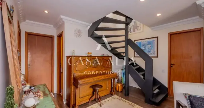 Cobertura duplex na lapa com 170 m² a.u. sendo: 3 dormitórios (1 suíte) e 3 vagas de garagem.