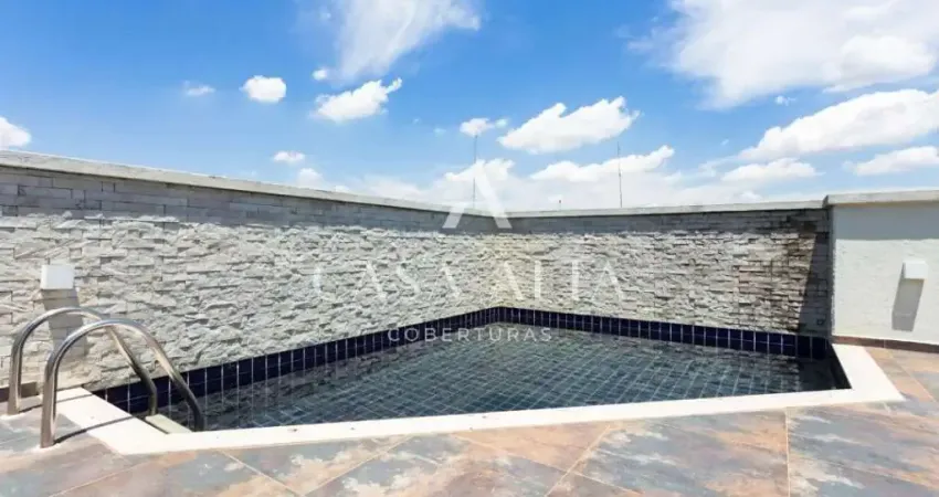 Cobertura duplex com 182.3 m², 2 quartos sendo 1 suíte à venda no bairro moema índios.