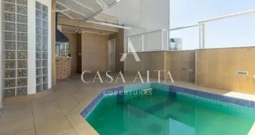 Cobertura duplex em moema pássaros com 221 m² a.u. sendo: 3 dormitórios (1 suíte) e 3 vagas de garagem.