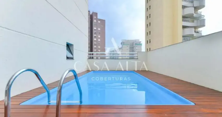 Cobertura duplex no morumbi com 189 m² sendo: 3 dormitórios (2 suítes) e 4 vagas de garagem + depósito privartivo.