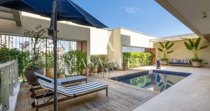 Cobertura duplex no real parque com 881 m² a.u. sendo: 5 dormitórios (4 suítes) e 7 vagas de garagem.