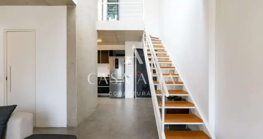 Cobertura duplex no panamby com 140 m² a.u. sendo: 1 dormitório e 3 vagas de garagem.