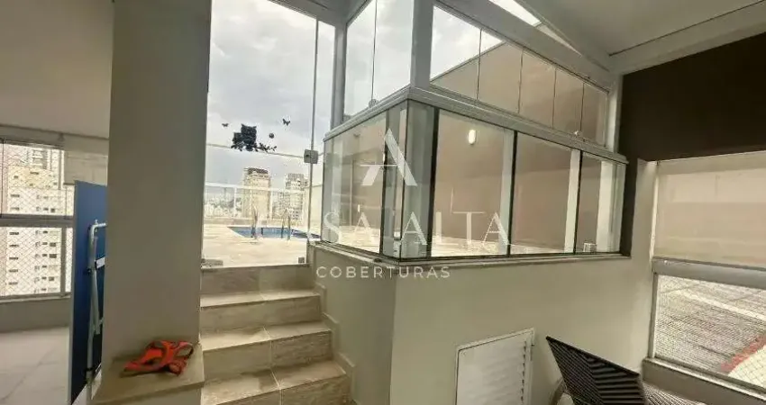 Cobertura duplex em perdizes com 256 m² a.u. sendo: 3 dormitórios (3 suítes) e 4 vagas de garagem.