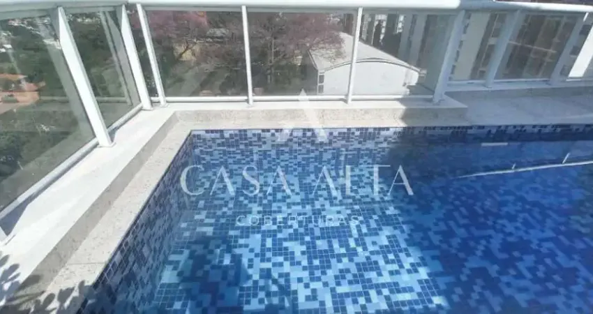 Cobertura duplex em perdizes com 420m² a.u. sendo 3 suítes (master com closet e hidro) e 6 vagas