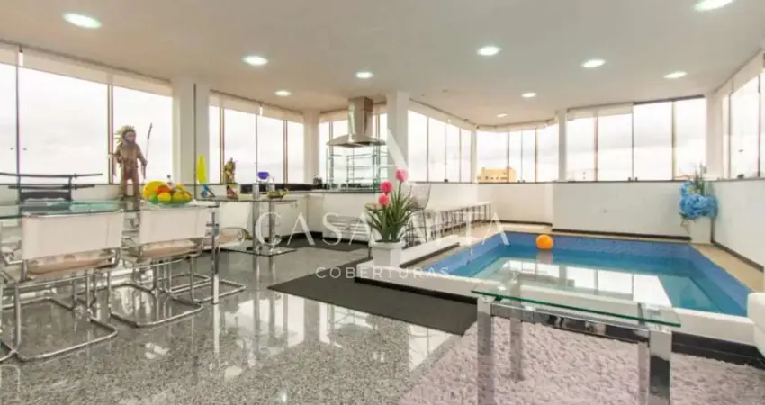 Cobertura duplex em perdizes com 450 m² a.u. sendo: 3 dormitórios (1 suíte) e 3 vagas de garagem.