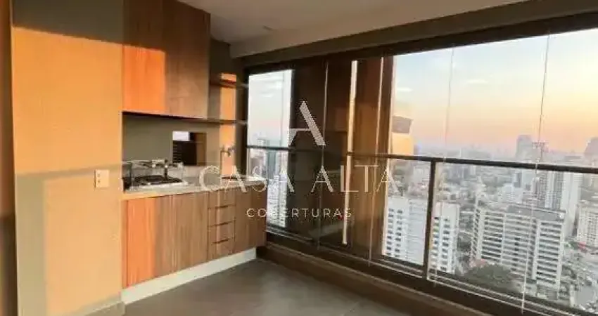 Cobertura duplex em pinheiros com 139 m² sendo: 2 dormitórios (2 suítes) e 1 vaga de garagem.