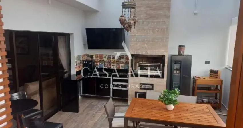 Cobertura duplex com 216 m², 4 quartos sendo 4 suítes à venda no bairro pompéia.