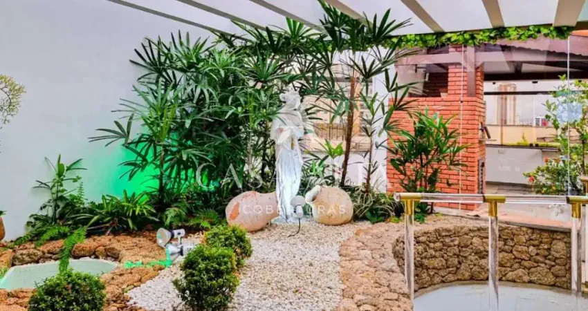 Cobertura duplex do tatuapé com 953 m² a.u. sendo: 4 dormitórios (4 suítes) , 5 vagas de garagem.