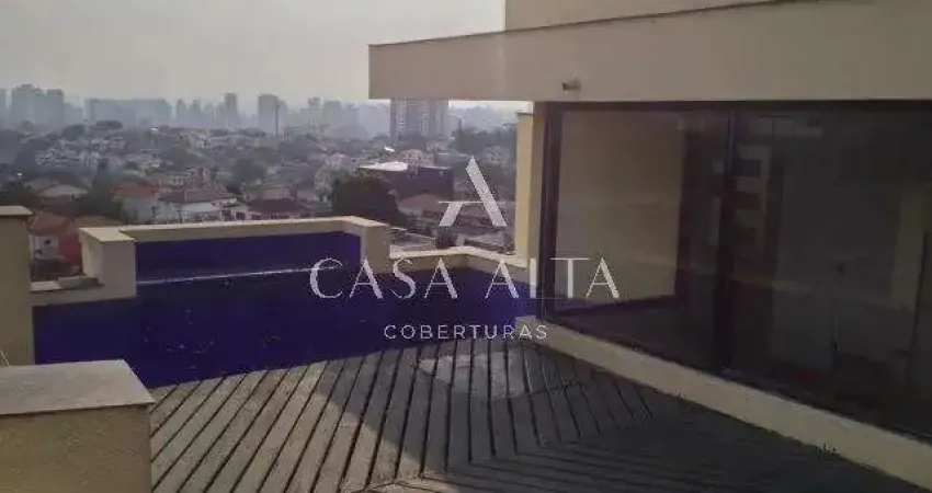 Cobertura duplex na vila madalena com 230m² a.u. sendo: 2 suítes e 2 vagas de garagem.