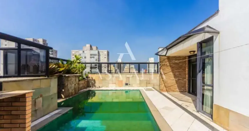 Cobetura duplex na vila mascote com 350 m² sendo: 3 dormitórios (3 suítes) e 5 vagas de garagem.