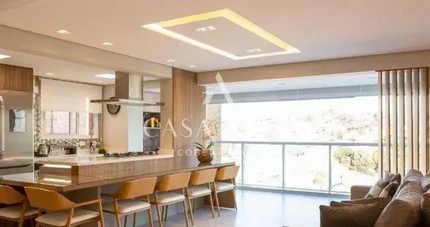 Cobertura duplex elegante com 250 m², 3 quartos sendo 3 suítes à venda no bairro vila romana.