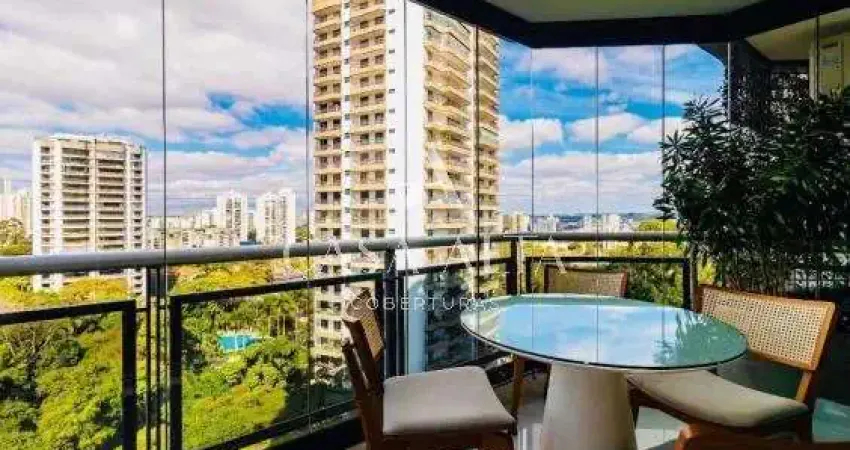 Apartamento no alto da boa vista com 350m² sendo: 4 dormitórios (4 suítes) e 3 vagas de garagem.
