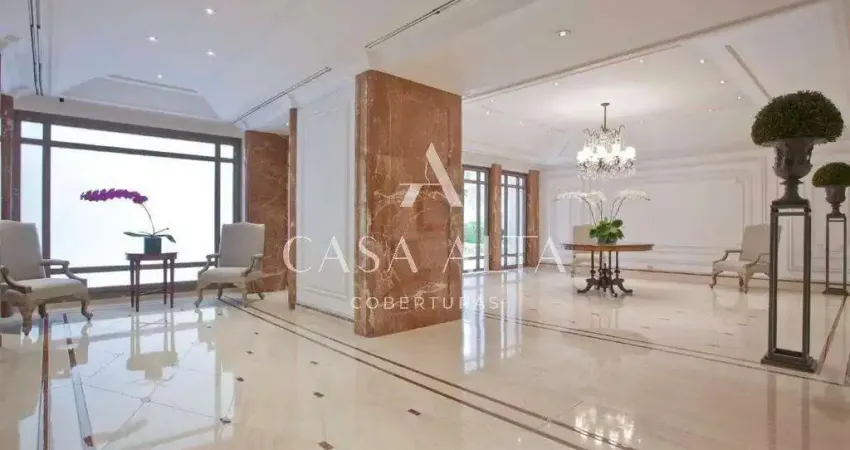 Apartamento em higienópolis com 500m² a.u. sendo: 4 dormitórios (4 suítes) e 5 vagas de garagem.