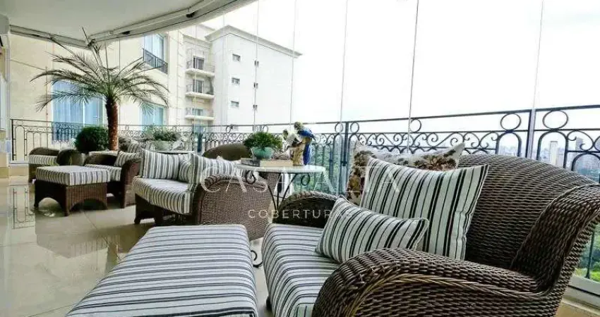 Apartamento no jardim guedala com 628 m² sendo: 4 dormitórios (4 suítes) e 6 vagas de garagem.